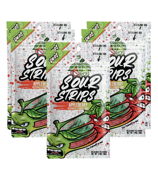 APPLEBERRY- SOUR STRIPS