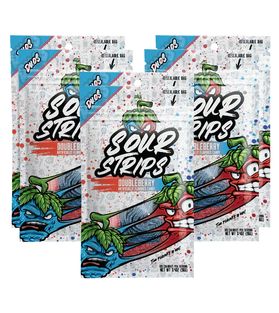 DOUBLEBERRY- SOUR STRIPS