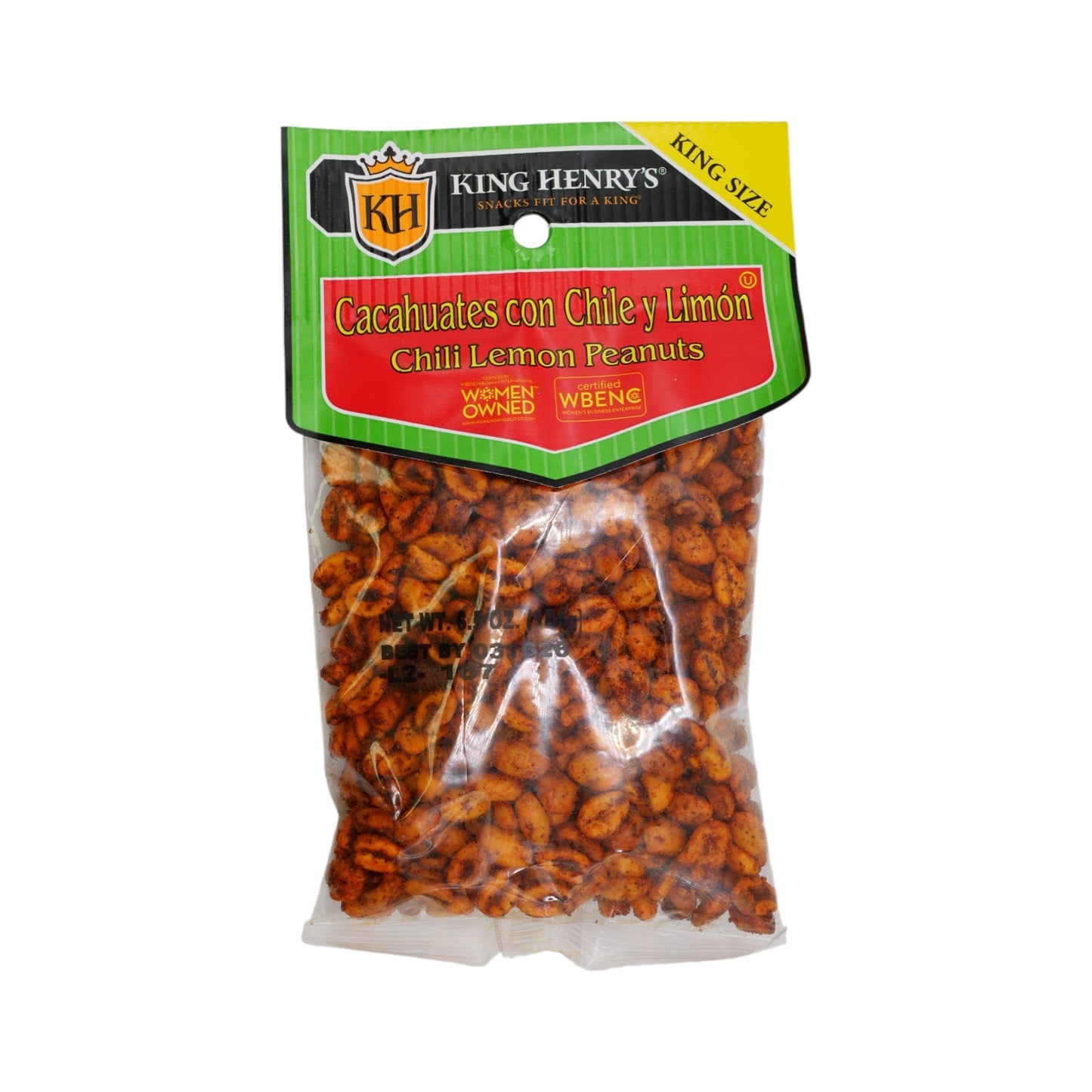 Chili Lemon Peanuts (HISP) - King Henry