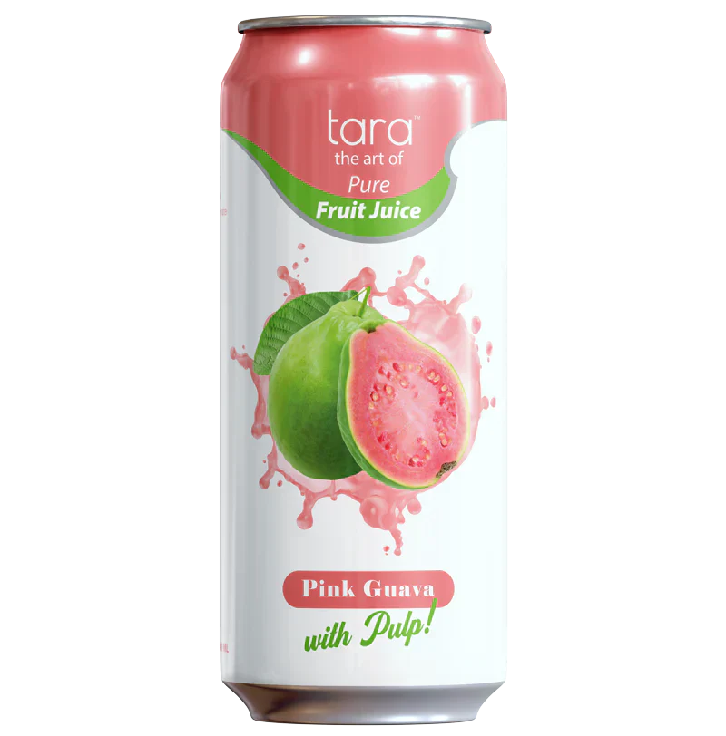Pink Guava Juice With Pulp