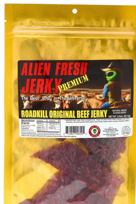 ROAD KILL ORIGINAL JERKY- ALIEN JERKY