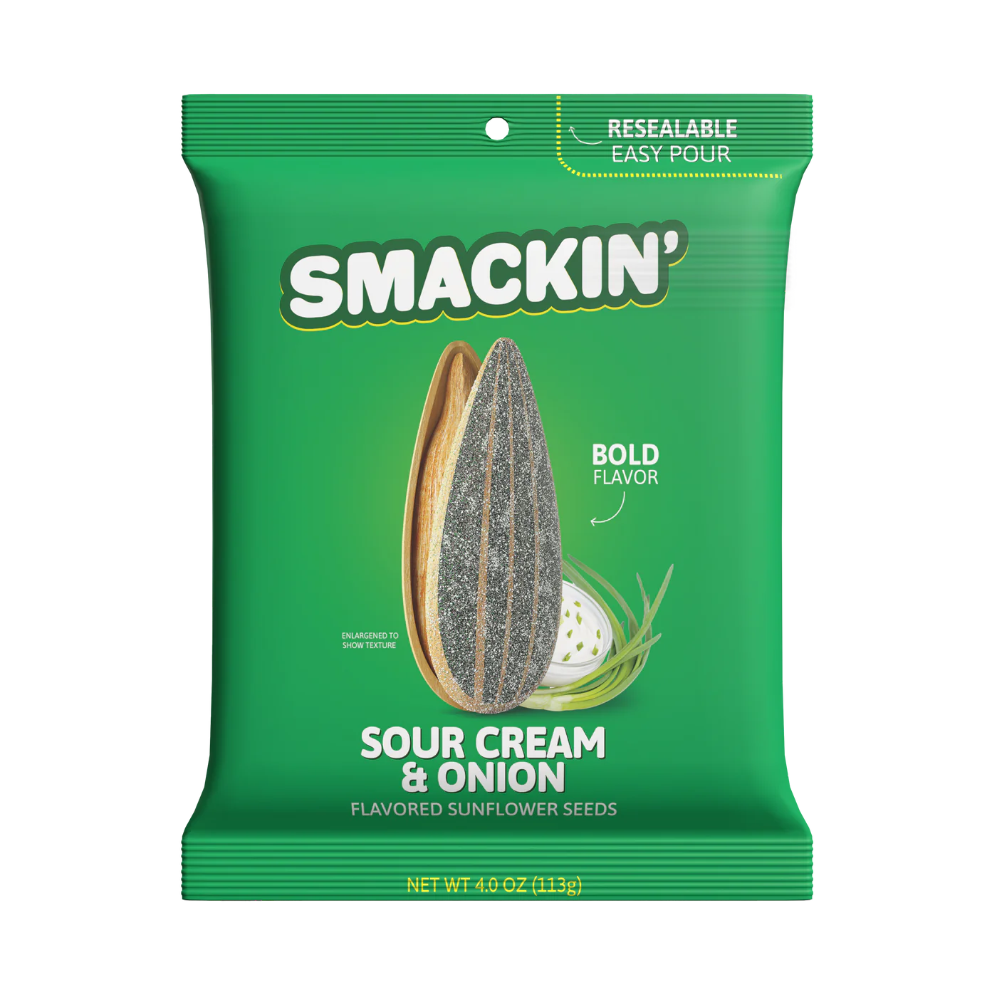 Smackin Sour Cream & Onion - 6 Caddy Count 12 - Smackin Seeds