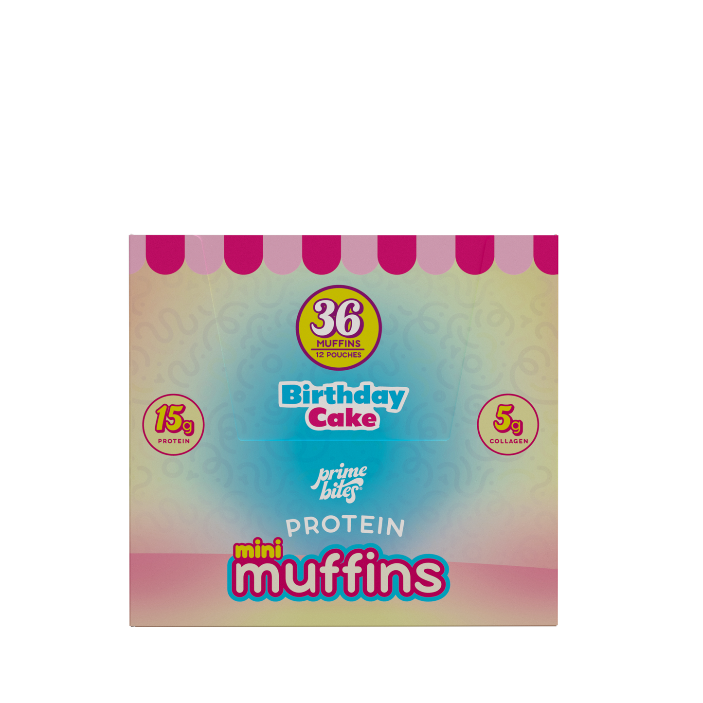 MINI MUFFINS - Birthday Cake
