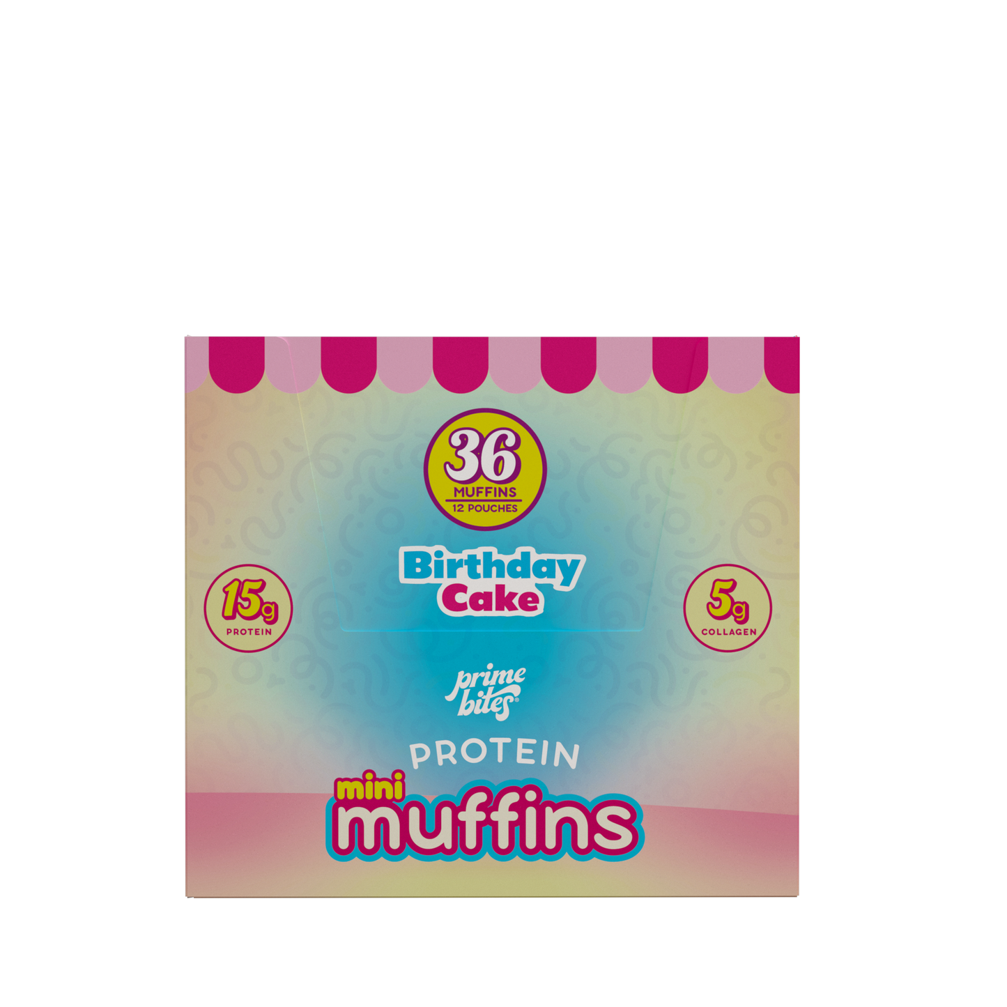 MINI MUFFINS - Birthday Cake