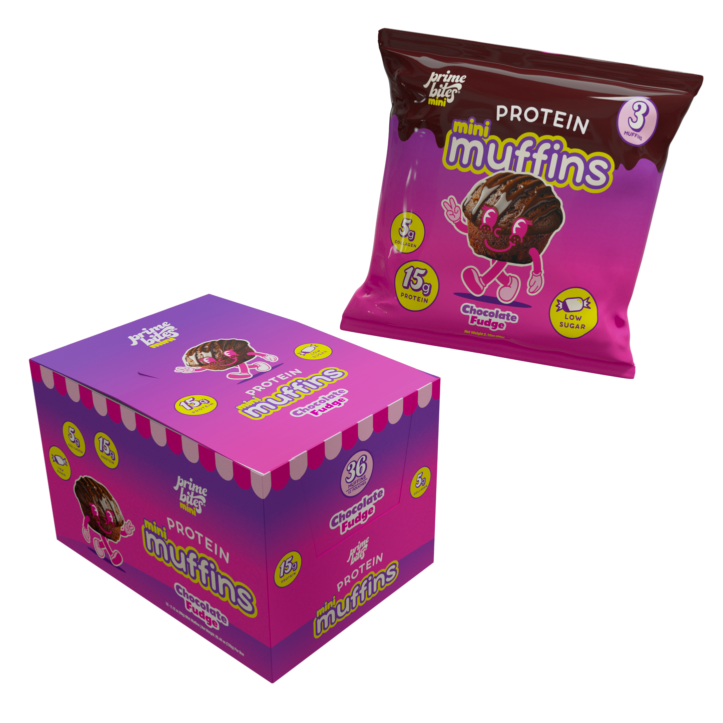 MINI MUFFINS - Chocolate Fudge
