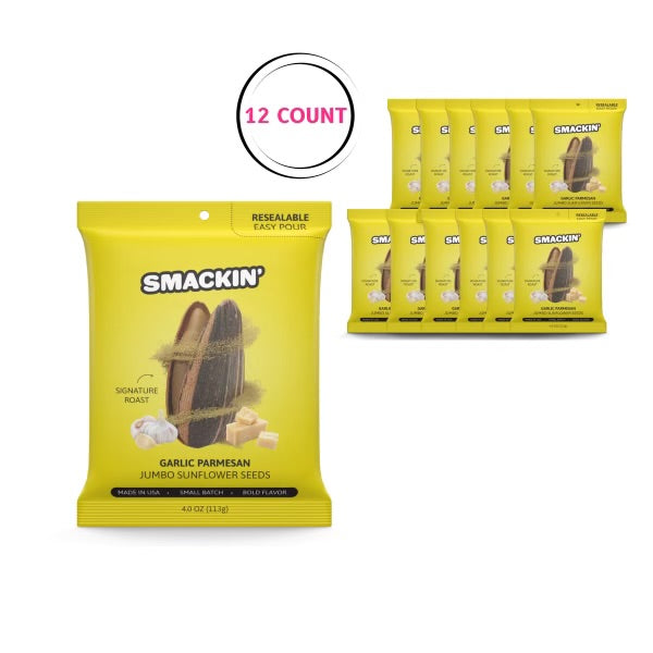 Garlic Parmesan - 6 Caddy Count 12 - Smackin
