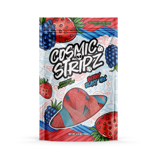 Berry Blast mix-Cosmic Stripz- 12 Count