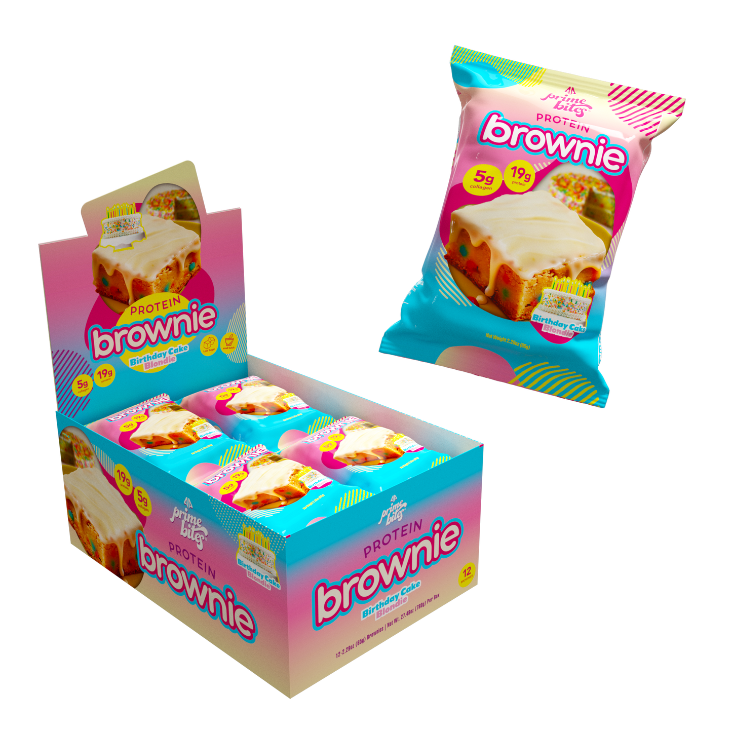 Birthday Cake Blondie