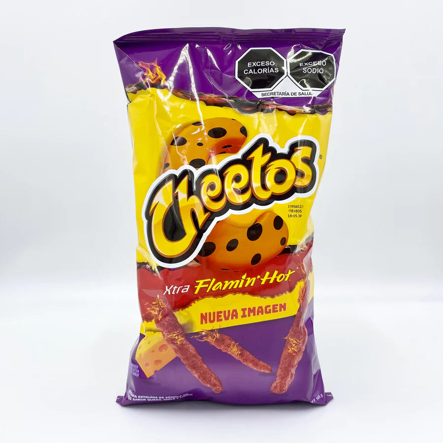Chetos Xtra flamin Hot - Sabritas Count :19