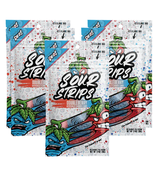 DOUBLEBERRY- SOUR STRIPS
