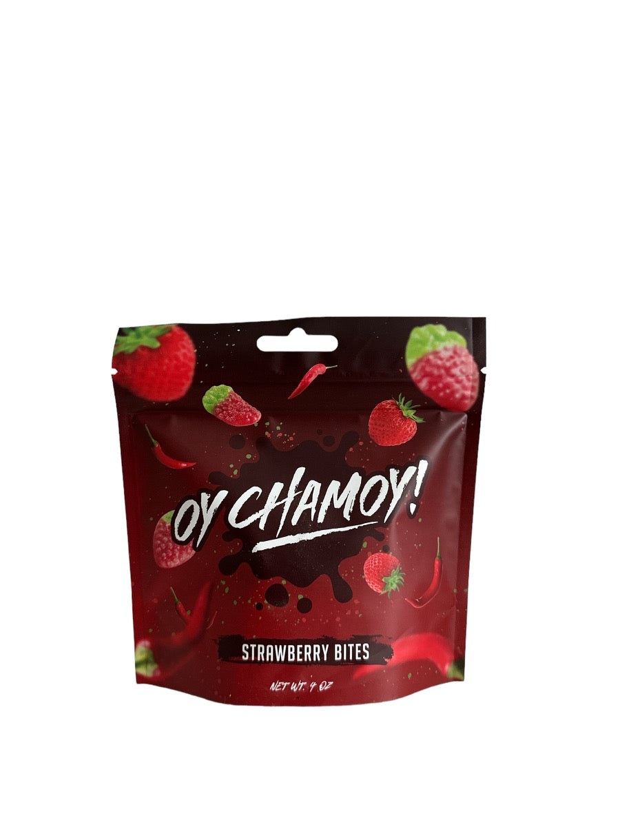 Sour Strawberry Bites- Oy Chamoy