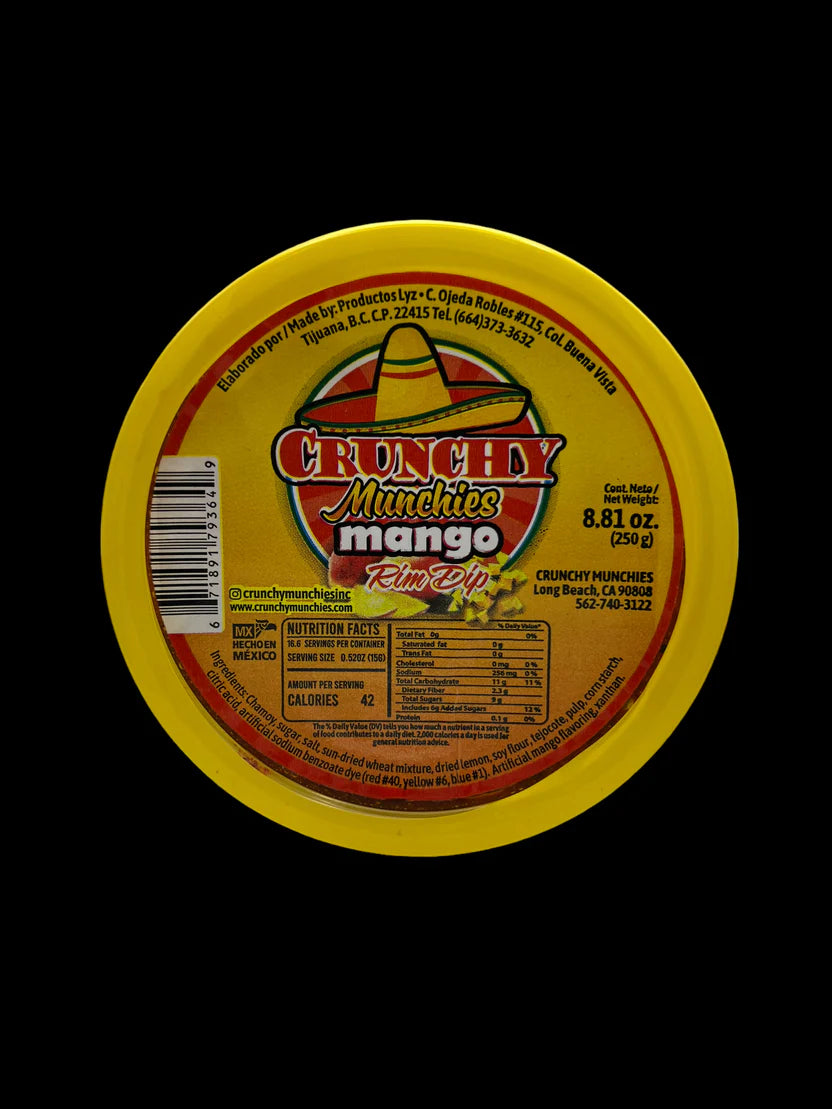 Mango Chamoy Rim dip- Crunchy Munchies