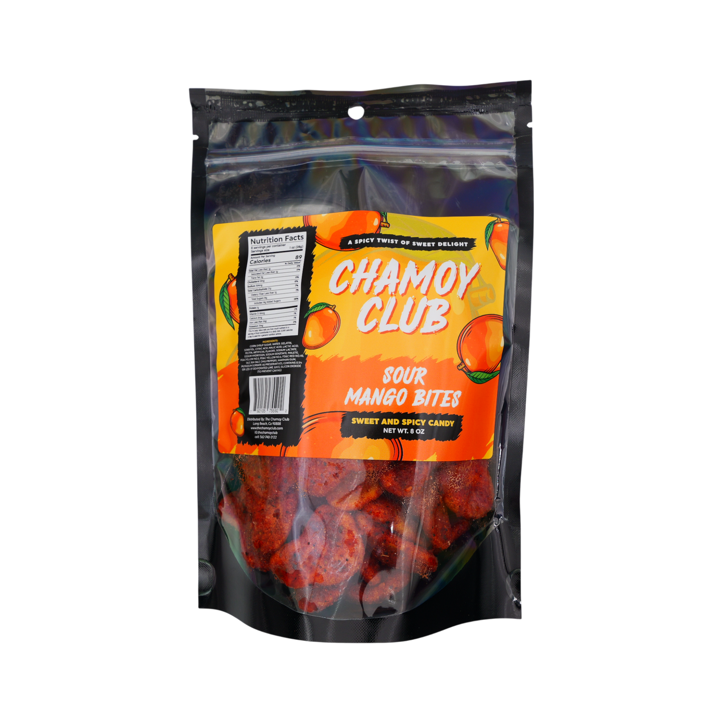 Chamoy Club – Sour Mango Bites | 25-Count