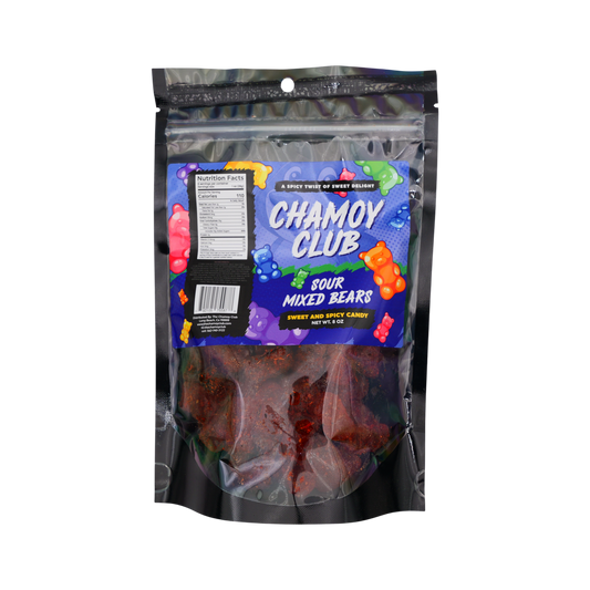 Chamoy Club – Sour Bears | 25-Count