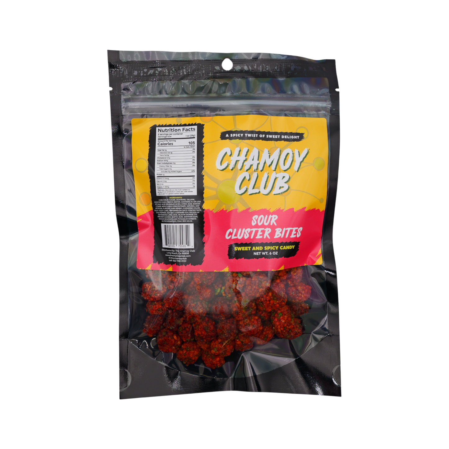 Chamoy Club – Sour Clusters | 25-Count