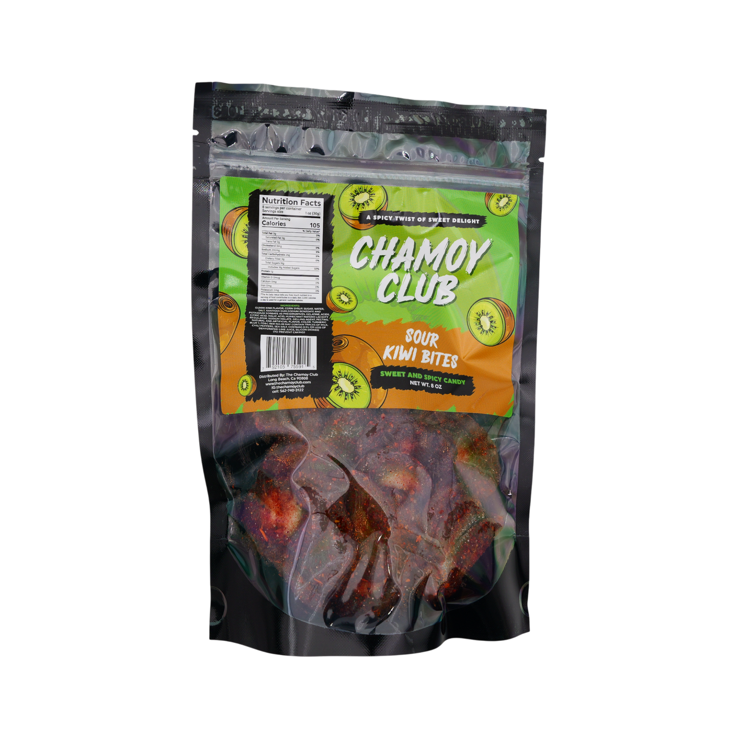 Chamoy Club – Sour Kiwi Bites | 25-Count