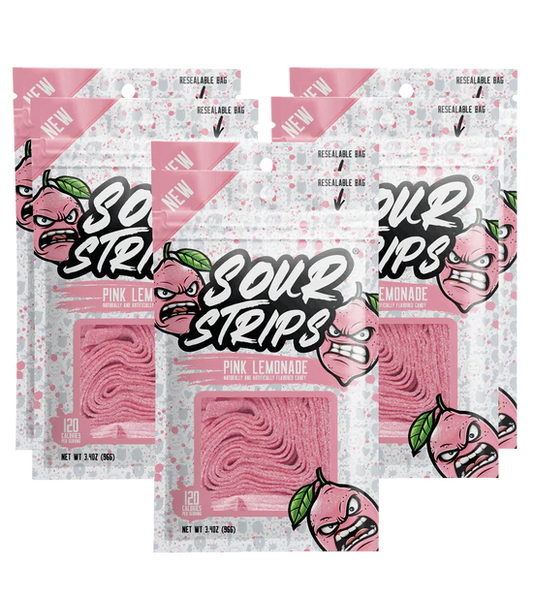 PINK LEMONADE- SOUR STRIPS