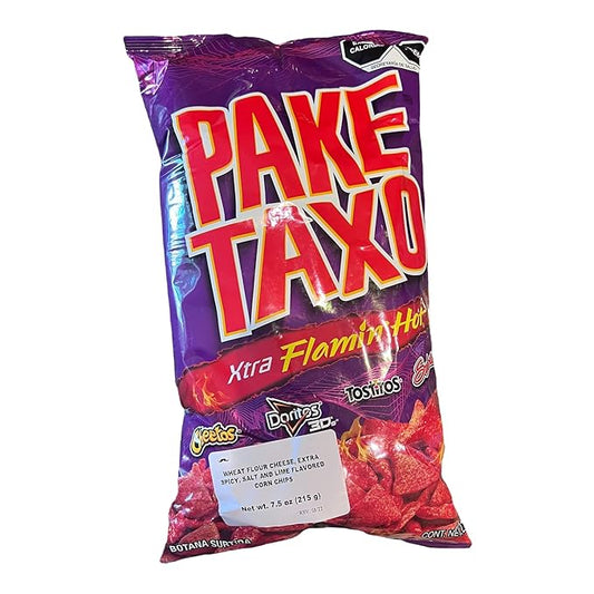 Paketaxo Xtra Flamin Hot- Sabritas Count : 12 bag