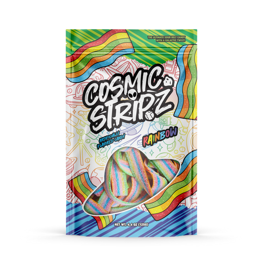 Rainbow - Cosmic Stripz 12 Count