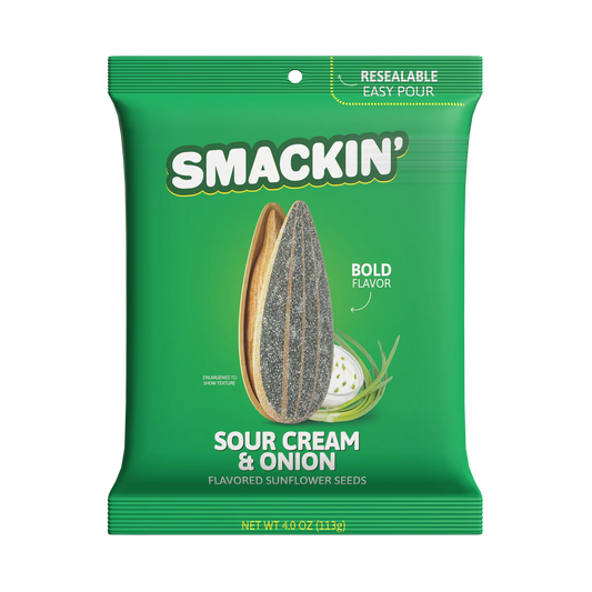 Smackin Sour Cream & Onion - 6 Caddy Count 12 - Smackin Seeds