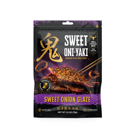 Sweet Oni-Yaki: Korean Style Beef Jerky (2.5 oz)