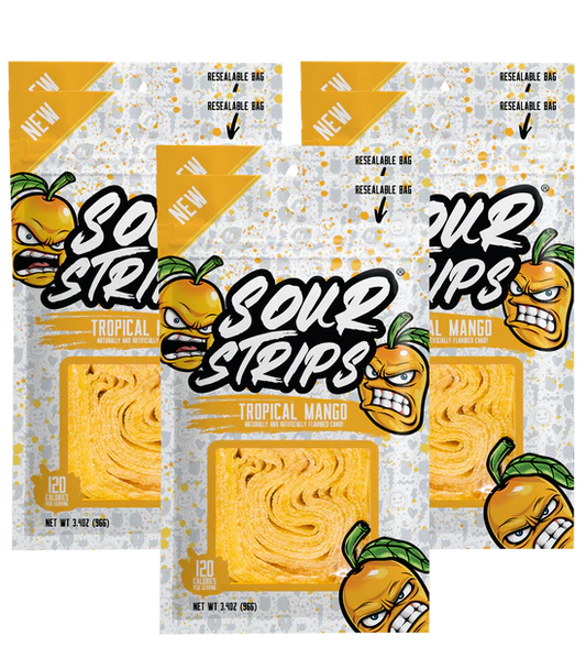 TROPICAL MANGO- SOUR STRIPS